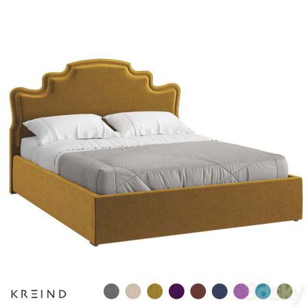 دانلود مدل سه بعدی تخت خواب K63