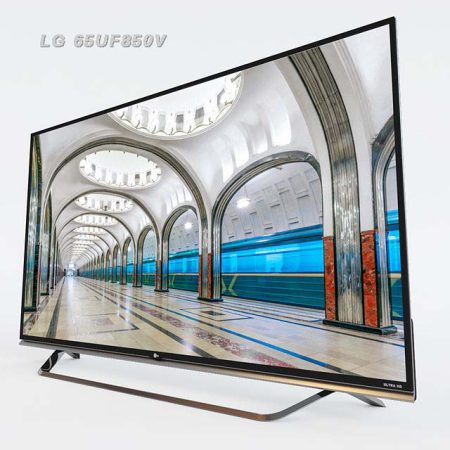 مدل سه بعدی تلویزیون LG 65UF850V LED TV