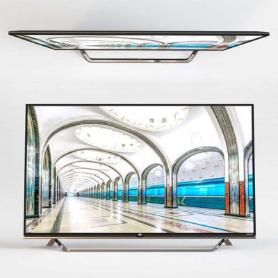 مدل سه بعدی تلویزیون LG 65UF850V LED TV