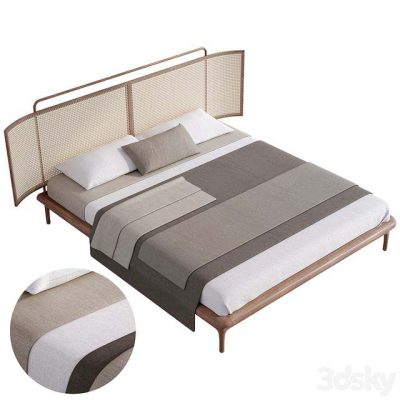 دانلود مدل سه بعدی تخت خواب Marte Platform Bed