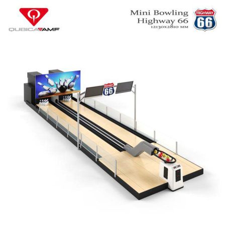 مدل سه بعدی بولینگ Mini-bowling Qubica AMF – Highway 66