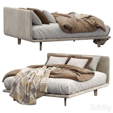 دانلود مدل سه بعدی تخت خواب Bed Filo By Pianca
