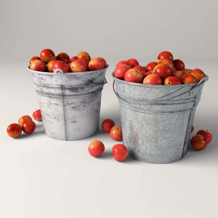 آبجکت میوه سیب Bucket of Apples