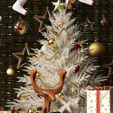 مدل سه بعدی درخت کریسمس Decorative Accessories