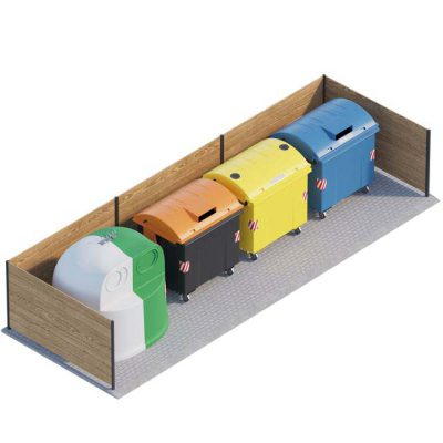 مدل سه بعدی سطل زباله Garbage Containers
