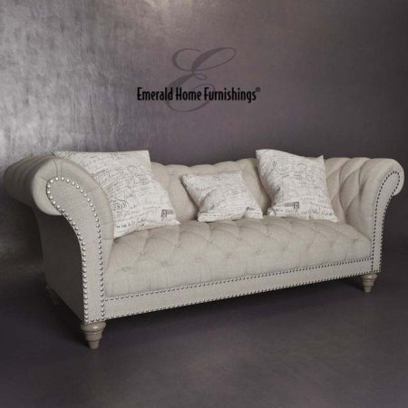 آبجکت مبلمان Hutton Sofa by Emerald Home Furnishing