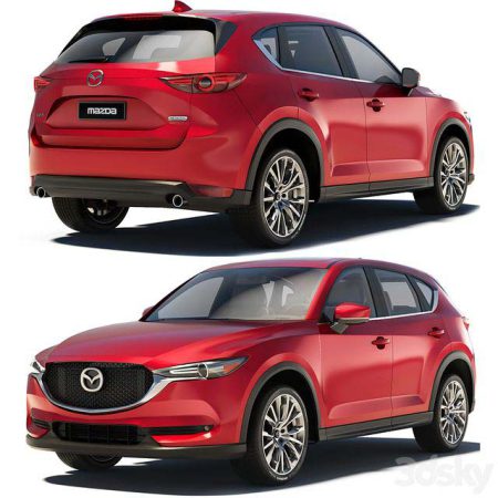 دانلود آبجکت ماشین Mazda CX-5 2017
