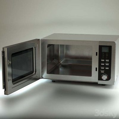 مدل سه بعدی آبجکت مایکروفر Microwave Supra