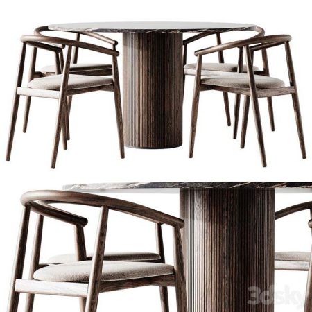 آبجکت میز و صندلی OSTINATO TABLE