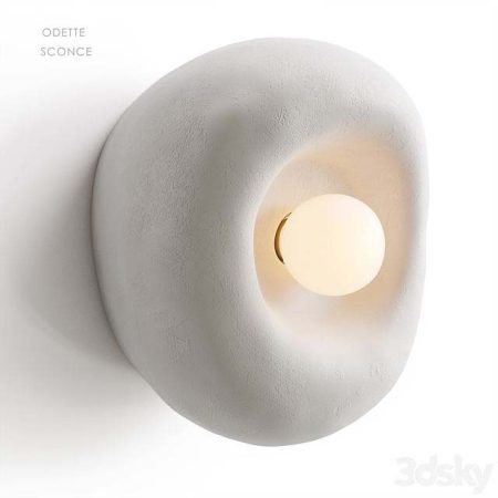 مدل سه بعدی چراغ دیواری Odette Sconce by Sarah Sherman Samuel
