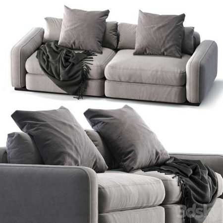 آبجکت مبلمان Flexform Sofa Beauty (with plaid)