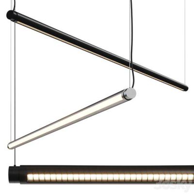 آبجکت چراغ سقفی Hay Factor Linear Pendnat Lamp