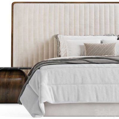 مدل سه بعدی تختخواب Ovidio bed by Molteni & C