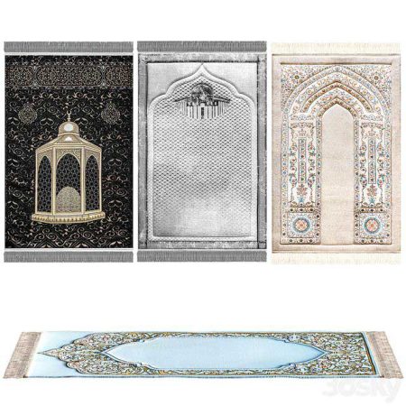 مدل سه بعدی سجاده نماز Prayer carpets