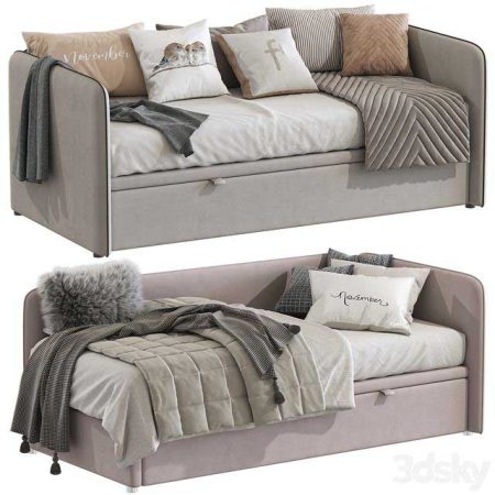 آبجکت مبلمان Sofa bed Simple 289