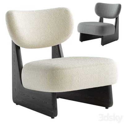 آبجکت صندلی Solange Performance Boucle Chair