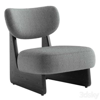 آبجکت صندلی Solange Performance Boucle Chair