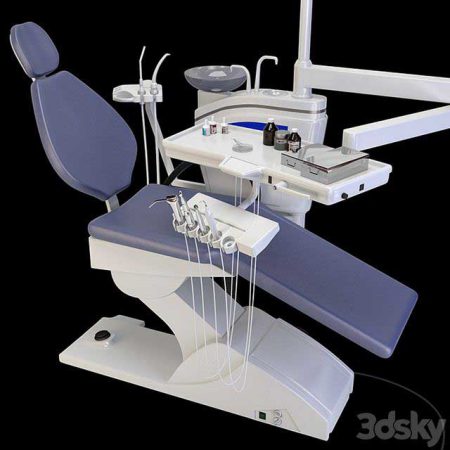 آبجکت صندلی دندانپزشکی dental chair (set)