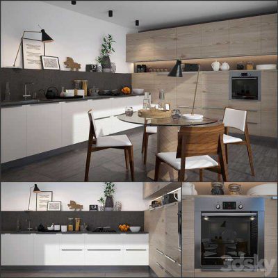 مدل سه بعدی آشپزخانه Kitchen Nolte – Artwood