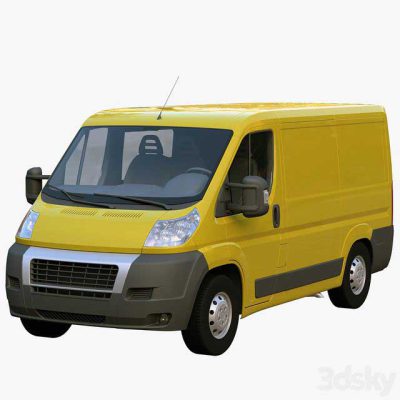 دانلود آبجکت ماشین L1H1 truck, box van