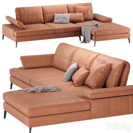 آبجکت مبلمان Landa sofa – Calligaris