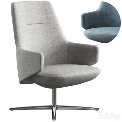 آبجکت صندلی اداری Lounge armchair LD Seating Melody ML-L